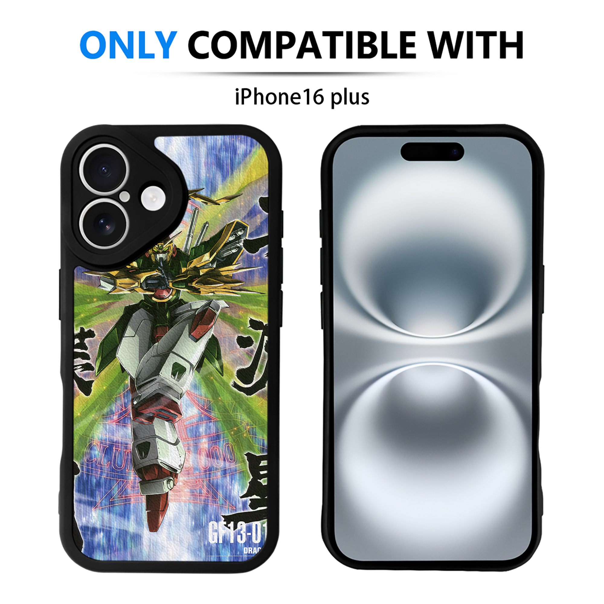 （画像用） 機動戦士ガンダム Mobile Suit Gundam 【iPhone 16シリーズ対応】シリコンスマホケース（レザー調） 材質：シリコン